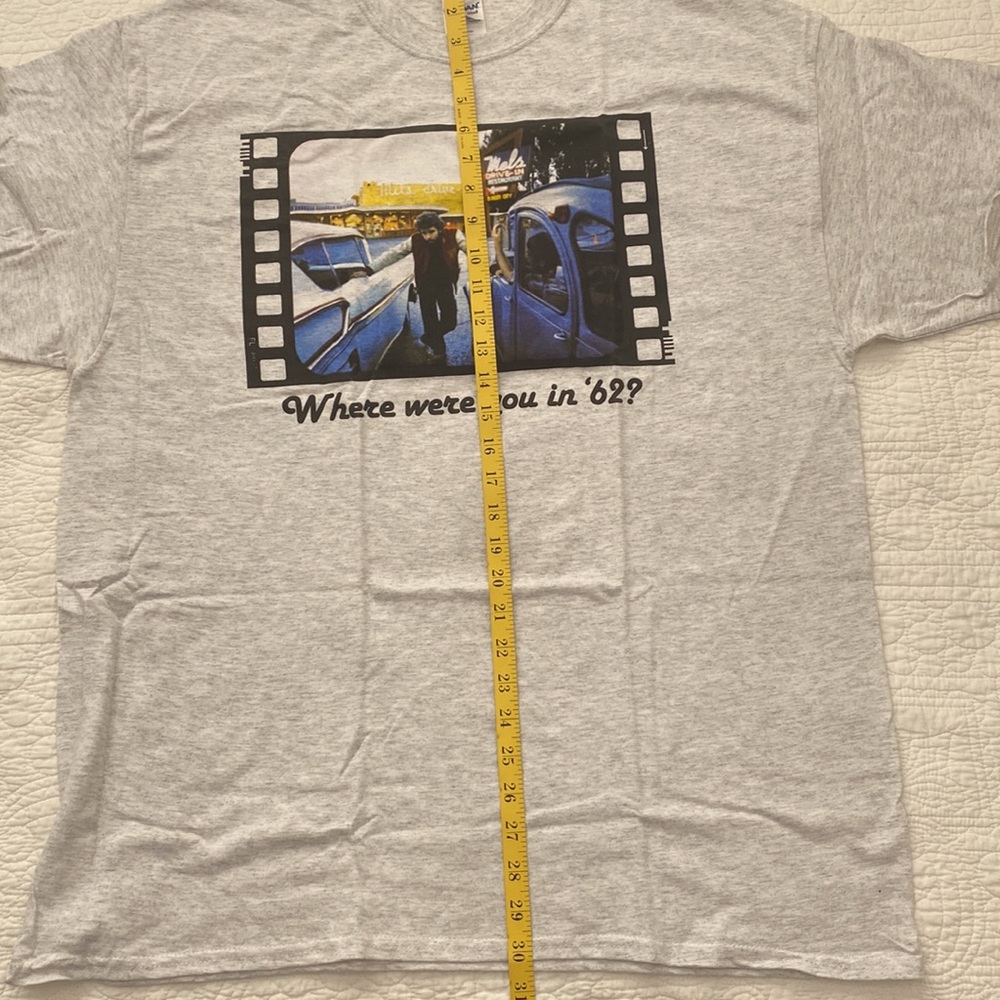 RARE American Graffiti-1973-GEORGE LUCAS Photo Unisex Shirt - BRAND NEW - Picture 13 of 13